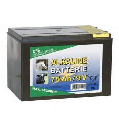 Suchá baterie Alkaline 9 V/75 Ah