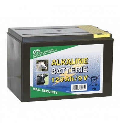 Suchá baterie Alkaline 9 V/120 Ah